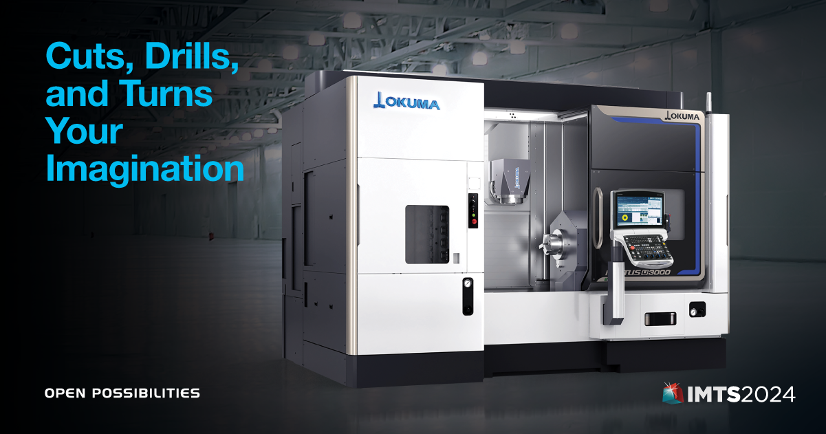 MULTUS U3000 | B-Axis Head Multitasking Lathe | Okuma