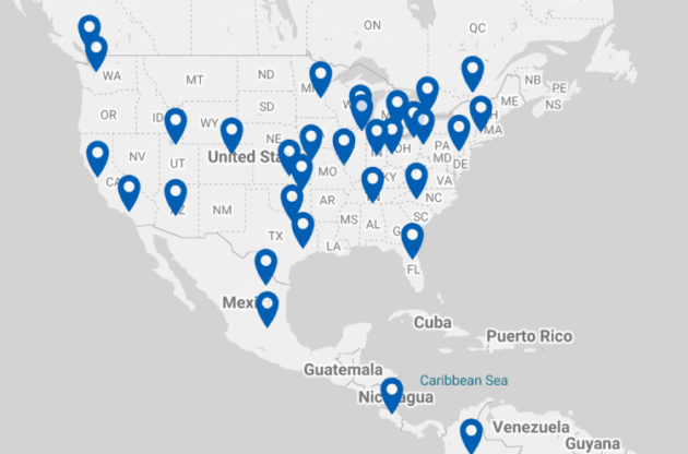Distribution map z pattern